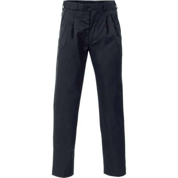 DNC Pleat Front Permanent Press Trousers #4502 - DNC Workwear Online