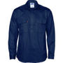 Picture of DNC Close Front Cotton Drill Shirt - Long Sleeve 3204