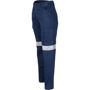 Picture of DNC Ladies Cotton Drill Cargo Pants with 3M Reflective Tape 3323