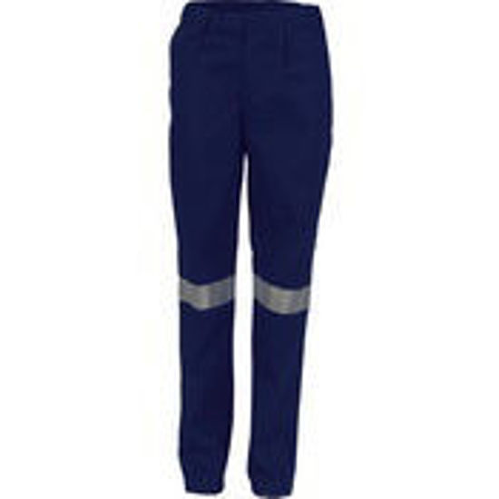 Picture of DNC Ladies Cotton Drill Pants With 3M Reflective Tape 3328