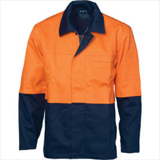 Picture of DNC Patron Saint® Flame Retardant Two Tone Drill Welder's Jacket 3431