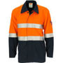 Picture of DNC Patron Saint Flame Retardant Two Tone Drill ARC Rated Welder's Jacket with LOXY F/R Tape 3458