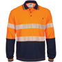 Picture of DNC HIVIS Segment Taped Cotton Backed Polo - Long Sleeve 3518