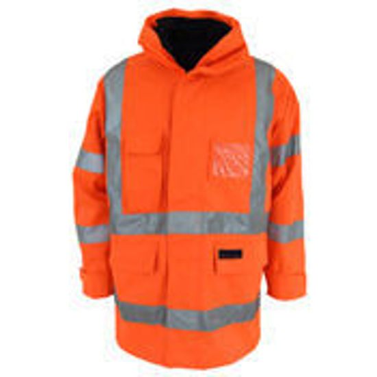 Picture of DNC HiVis "6 in 1" Breathable rain jacket Biomotion 3572