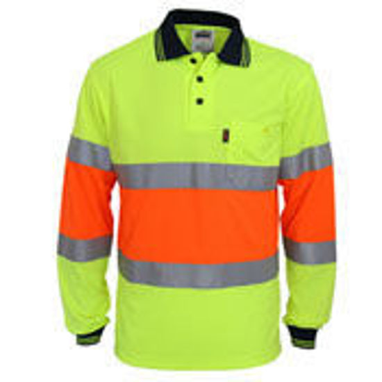 Picture of DNC Hi-Vis Cool-dry 2T Bio-motion D/N Polo 3709