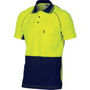 Picture of DNC HiVis Cotton Backed Cool-Breeze Contrast Polo - Short Sleeve 3719