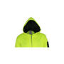 Picture of DNC Hivis 2 tone full zip super fleecy hoodie 3722