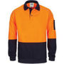 Picture of DNC HiVis Rugby Top Windcheater with Two Side Zipped Pockets 3727