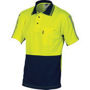 Picture of DNC HiVis Cool-Breathe Stripe Polo - Short Sleeve 3755