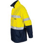 Picture of DNC HiVis Cotton Drill "2 in 1" Jacket with Generic Reflective R/Tape 3767