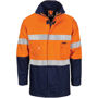 Picture of DNC HiVis Cotton Drill "2 in 1" Jacket with Generic Reflective R/Tape 3767