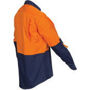 Picture of DNC HiVis R/W Cool-Breeze T2 Vertical Vented Cotton Shirt with Gusset Sleeves - Long Sleeve 3781