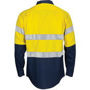 Picture of DNC HiVis R/W Cool-Breeze T2 Vertical Vented Cotton Shirt with Gusset Sleeves, Generic R/Tape - Long Sle 3782