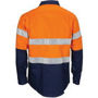 Picture of DNC HiVis R/W Cool-Breeze T2 Vertical Vented Cotton Shirt with Gusset Sleeves, Generic R/Tape - Long Sle 3782