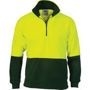 Picture of DNC HiVis Two Tone 1/2 Zip Polar Fleece 3825