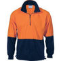 Picture of DNC HiVis Two Tone 1/2 Zip Polar Fleece 3825