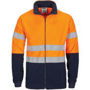 Picture of DNC HiVis two tone full zip polar fleece with generic R/Tape 3830