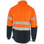 Picture of DNC HiVis two tone full zip polar fleece with generic R/Tape 3830