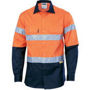 Picture of DNC HiVis Two Tone Drill Shirt with 3M 8910 R/Tape - Long Sleeve 3836