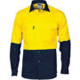 Picture of DNC HiVis Two Tone Drill Shirt with Press Studs 3838