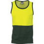 Picture of DNC Cotton Back Two Tone Singlet 3841