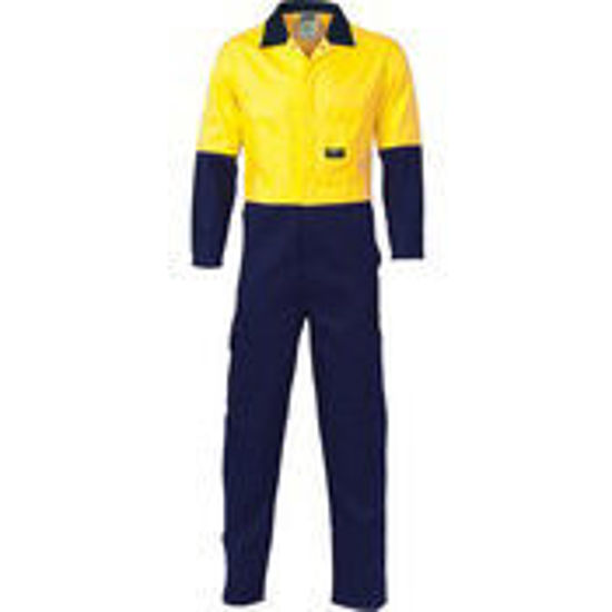 Picture of DNC HiVis Two Tone Cott on Coverall 3851