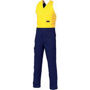 Picture of DNC HiVis Two Tone Cotton Action Back Overall 3853