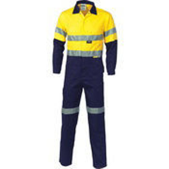 Picture of DNC HiVis Two Tone Cott on Coverall with 3M R/Tape 3855