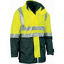 Picture of DNC 4 in 1 HiVis Two Tone Breathable Jacket with Vest and 3M R/Tape 3864