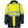 Picture of DNC HiVis Two Tone Breathable Rain Jacket with 3M R/ Tape 3867