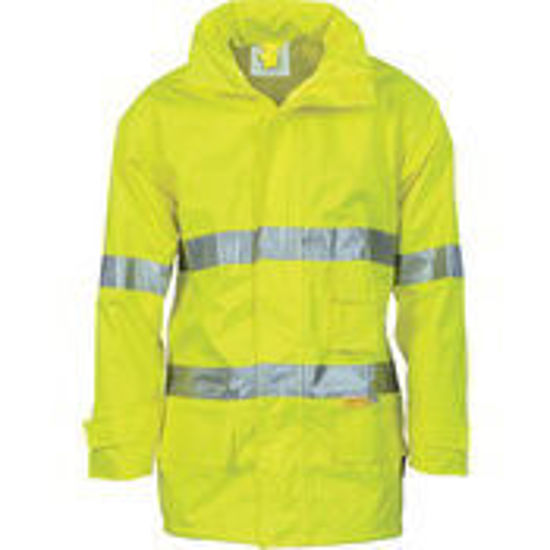 Picture of DNC HiVis Breathable Anti-Static Jacket with 3M R/Tape 3875