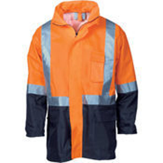 Picture of DNC HiVis Two Tone Light weight Rain Jacket with CSR R/Tape 3879