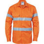 Picture of DNC HiVis Cool-Breeze Cotton Shirt with 3M 8910 R/Tape - Long sleeve 3885