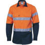 Picture of DNC HiVis Cool-Breeze Cotton Shirt with 3M 8910 R/Tape - Long sleeve 3886