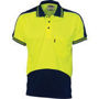 Picture of DNC HiVis Cool Breathe Panel Polo Shirt - Short Sleeve 3891