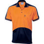 Picture of DNC HiVis Cool Breathe Panel Polo Shirt - Short Sleeve 3891