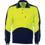 Picture of DNC HiVis Cool Breathe Panel Polo Shirt - Long Sleeve 3892