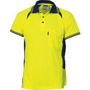 Picture of DNC Cool-Breeze Contrast Mesh Polo - short sleeve 3901