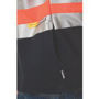 Picture of DNC HiVis Two Tone 1/2 Zip Cotton Fleecy
Windcheater with 3M R/Tape 3925