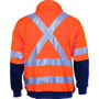 Picture of DNC HiVis 1/2 Zip Fleecy with 'X' Back & additional Tape on Tail 3930