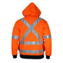 Picture of DNC Hi-Vis Full Zip “X” Back Fleecy Hoodie 3935