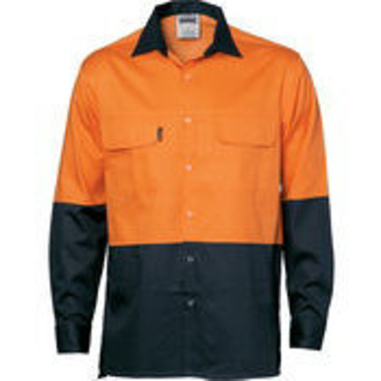 Picture of DNC HiVis 3 Way Cool-Breeze Cotton Shirt -
Long sleeve 3938