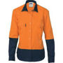 Picture of DNC Ladies HiVis 2 Tone Cool-Breeze Cott on        Sh irt - Long Sleeve 3940