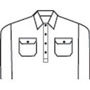 Picture of DNC HiVis Cool-Breeze Close Front Cotton Shirt
with Generic R/Tape 3945