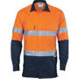 Picture of DNC HiVis 3 Way Cool-Breeze Cotton Shirt with CSR/Tape - Long sleeve 3948