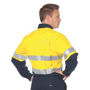 Picture of DNC HiVis Cool-Breeze Vertical Vented Cotton Shirt
with Generic R/Tape - Long sleeve 3984