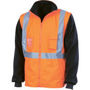 Picture of DNC HiVis “4 in 1” Zip off Sleeve Reversible Vest,
'X' Back with additional tape on Tail 3990