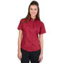 Picture of DNC Ladies Premier Stretch Poplin Business Shirts - Short Sleeve 4231