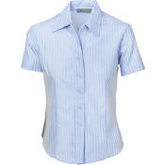 Picture of DNC Ladies Tonal Stripe Shirts - Short Sleeve 4235