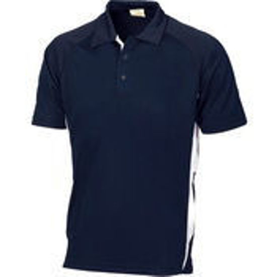 Picture of DNC Adult Cool-Breathe Contrast Polo 5221